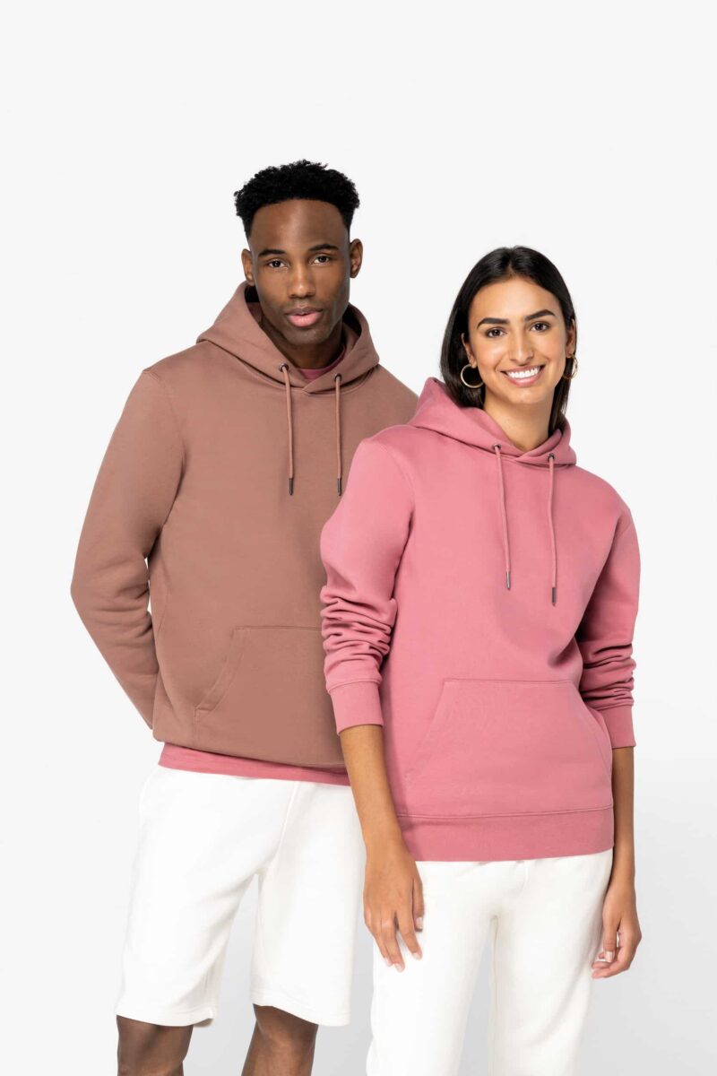 Sweat à capuche unisexe premium en coton bio – Image 5