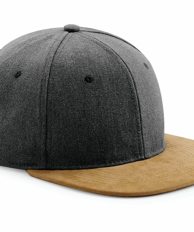 Casquette visière en Suede