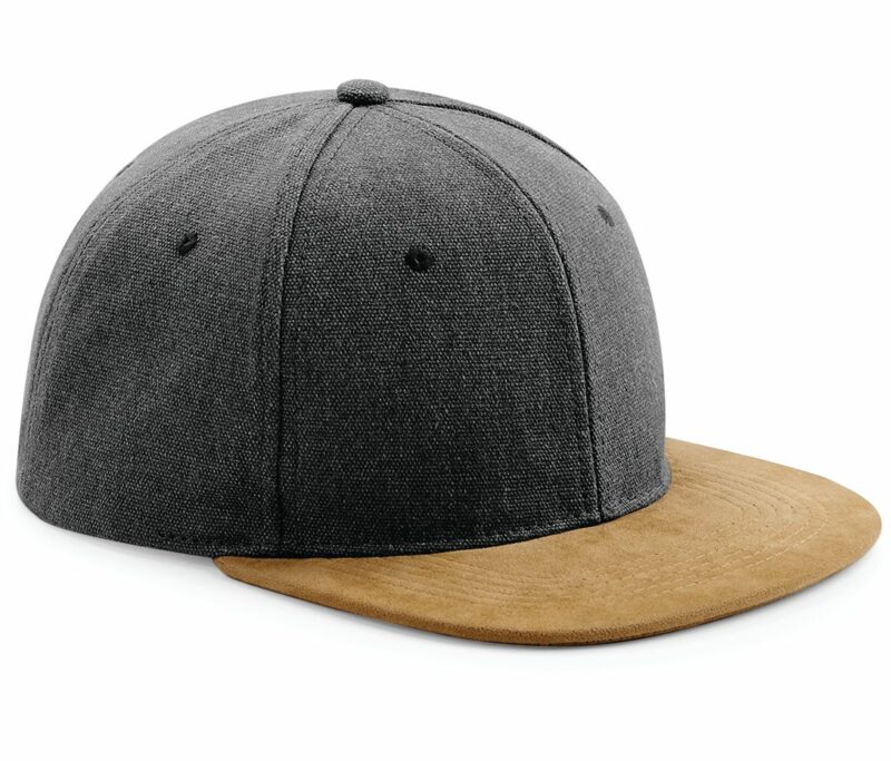 Casquette visière en Suede